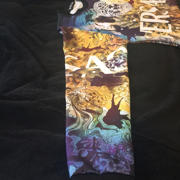 Versace SS '91 Medusa Embroidered Crop Top Sweater - Picture 4 of 4